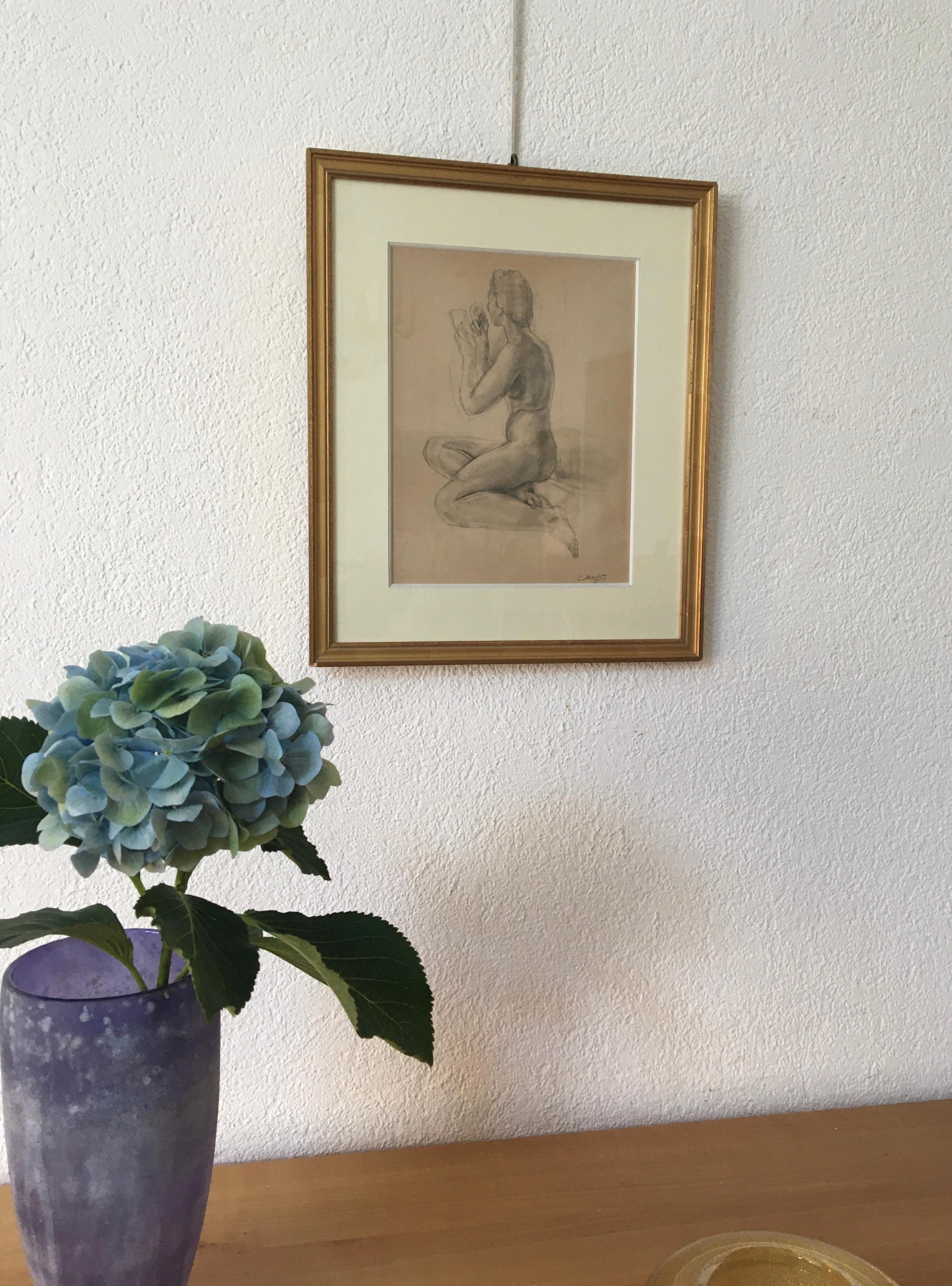 Trattamento di bellezza - Art di Carl Albert Angst