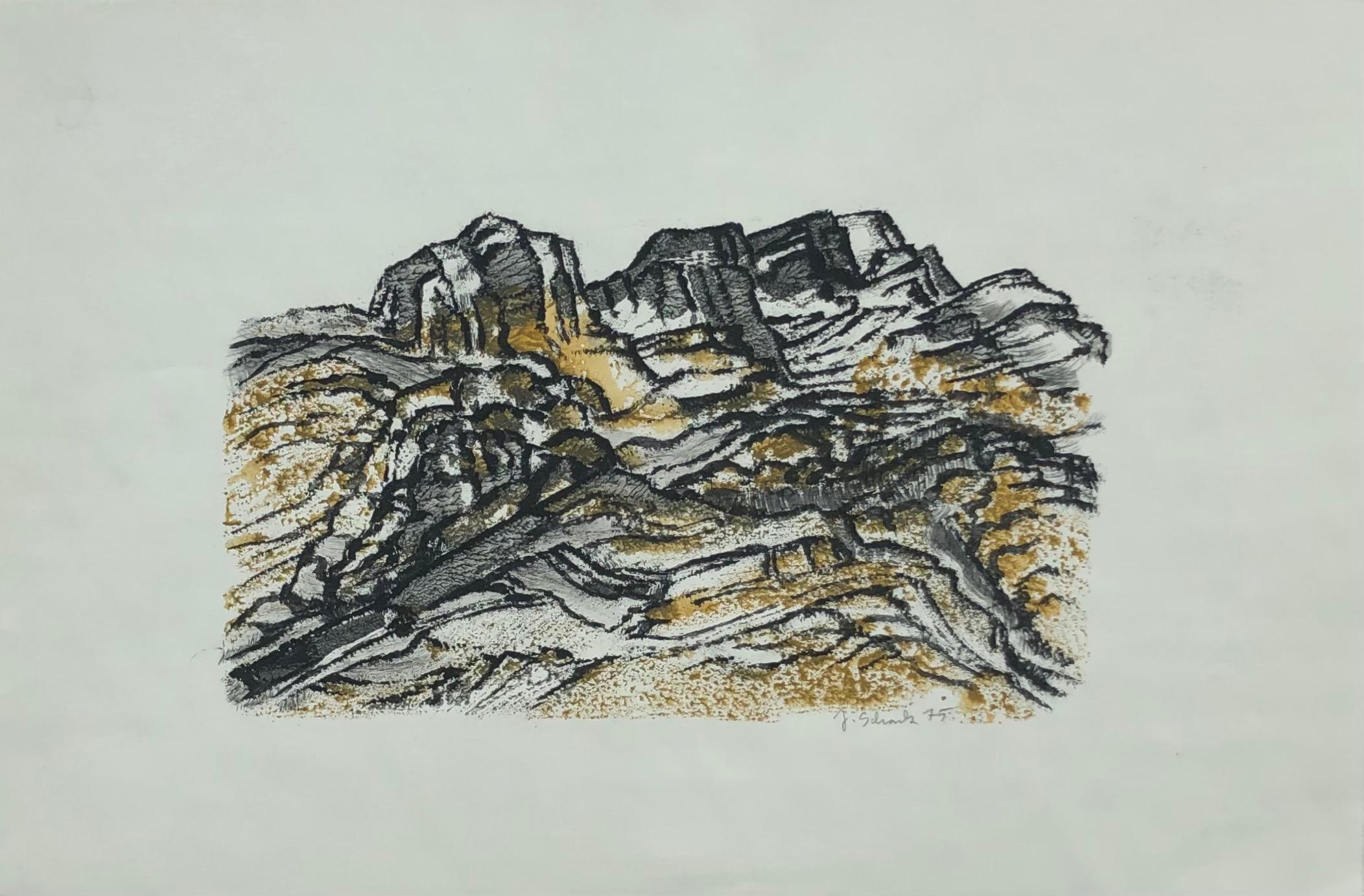 Landscape Art J. Schranz - Montagne