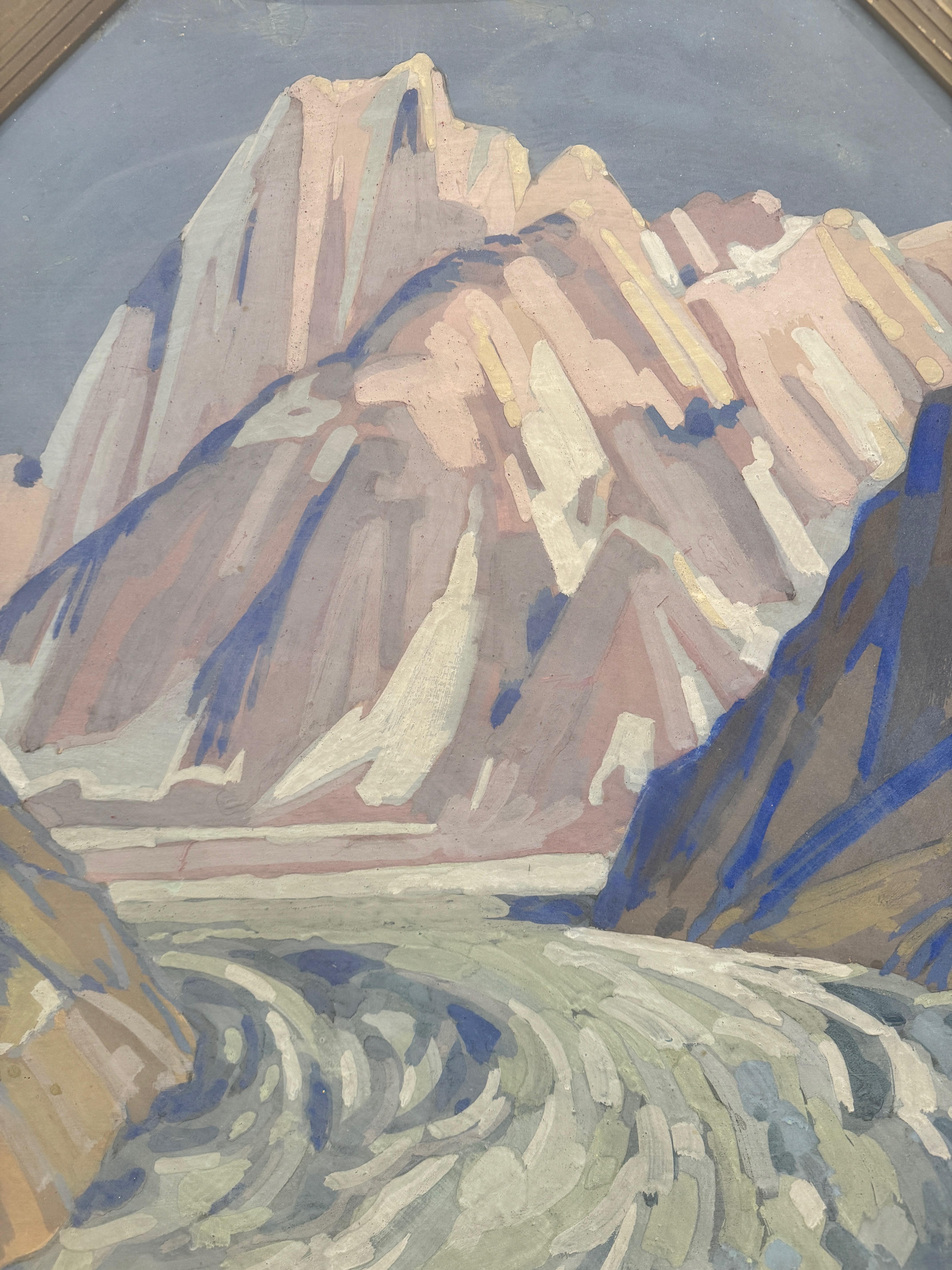 Mer de Glace - Art de Percival Pernet