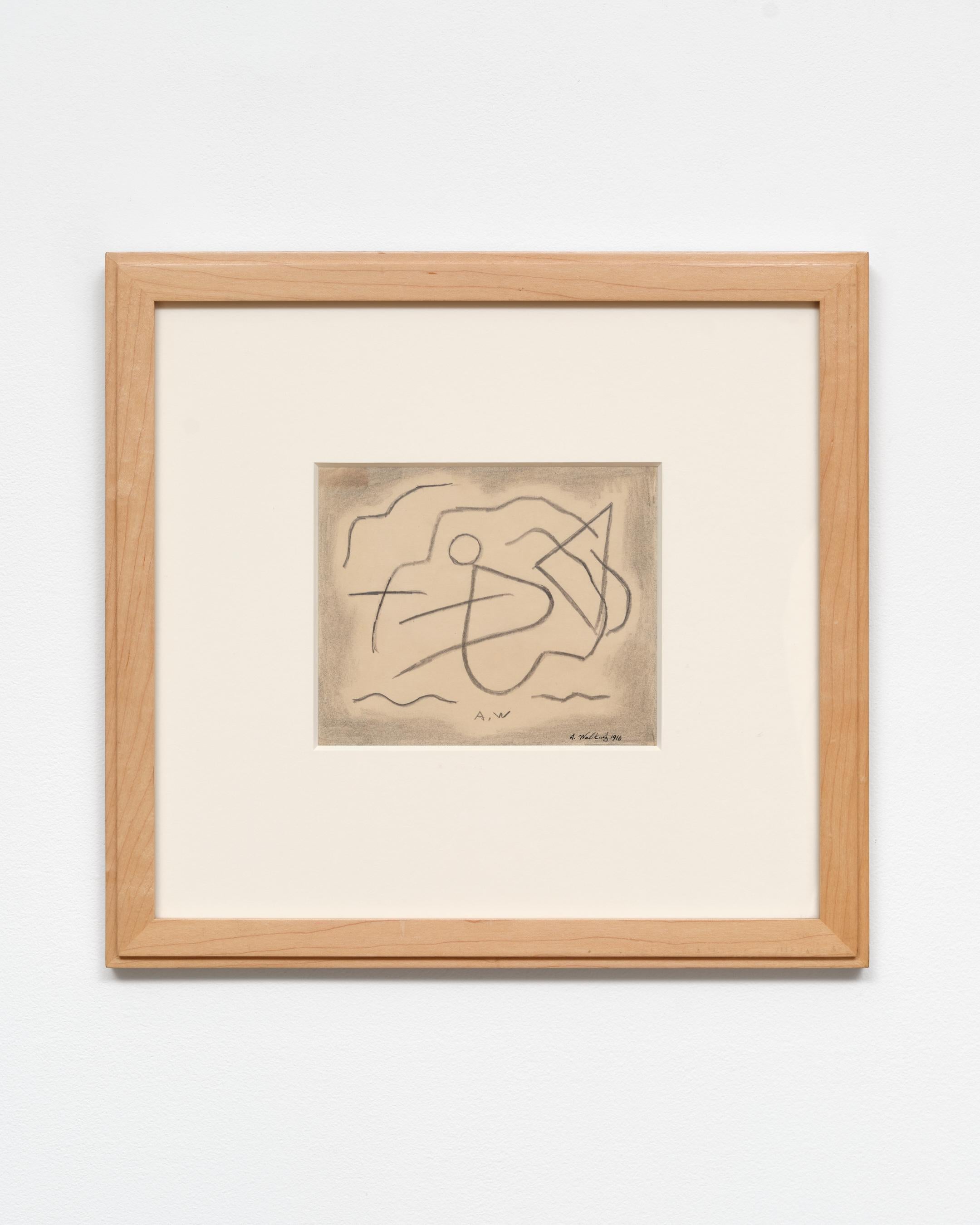 Frühe Abstraktion (Amerikanische Moderne), Art, von Abraham Walkowitz