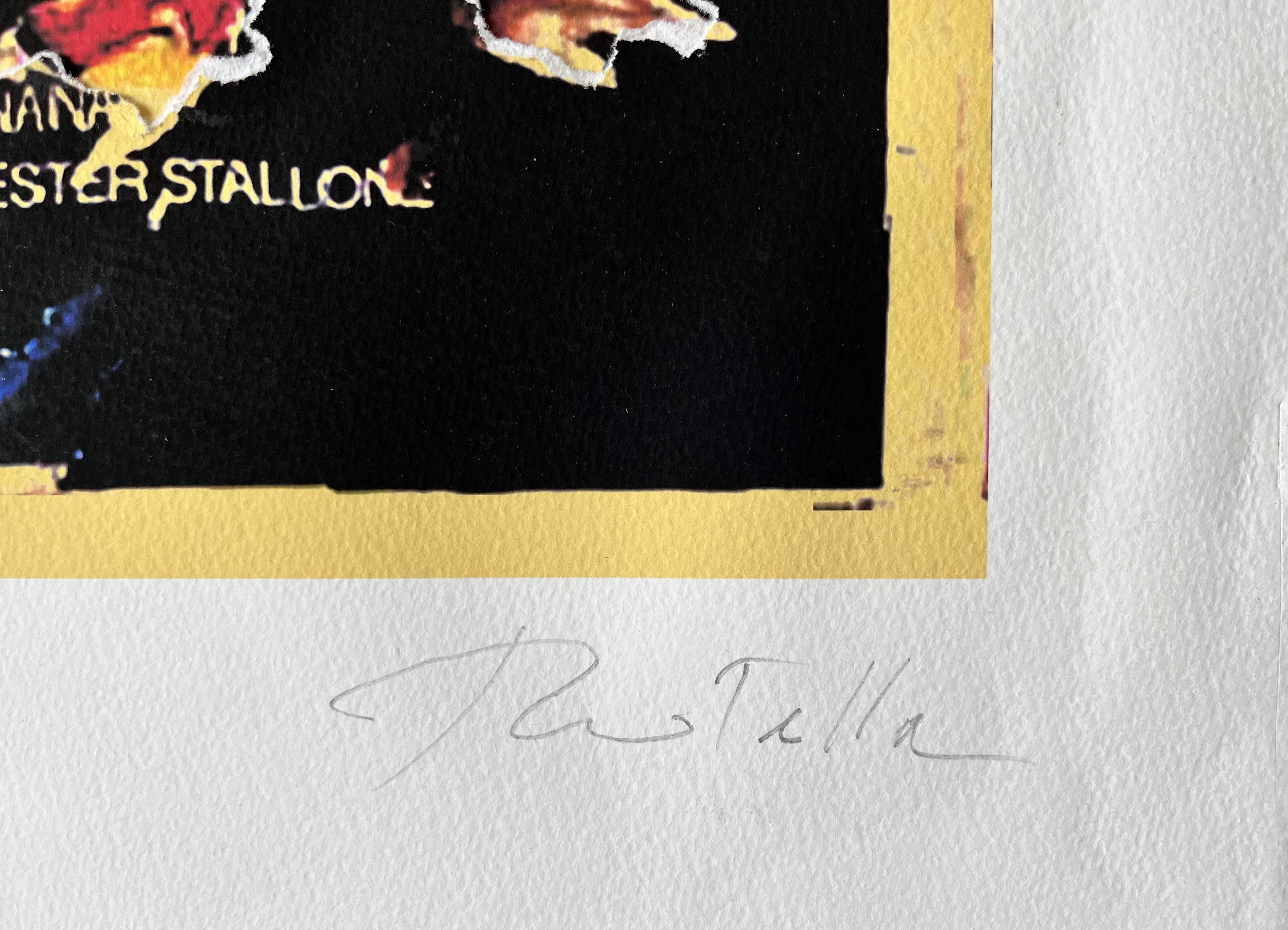 MIMMO ROTELLA (CATANZARO 1918 - MILANO 2006)  

RAMBO

Multiplo Dècollage
cm 100×70

Firma a matita in basso a destra, e P.A. 
Signed with pencil lower right, and P.A.