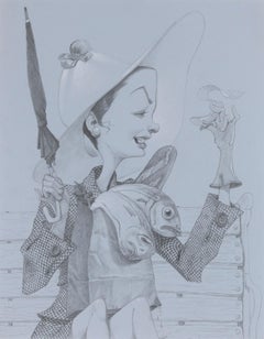 Contemporary Portrait Drawings and Watercolours