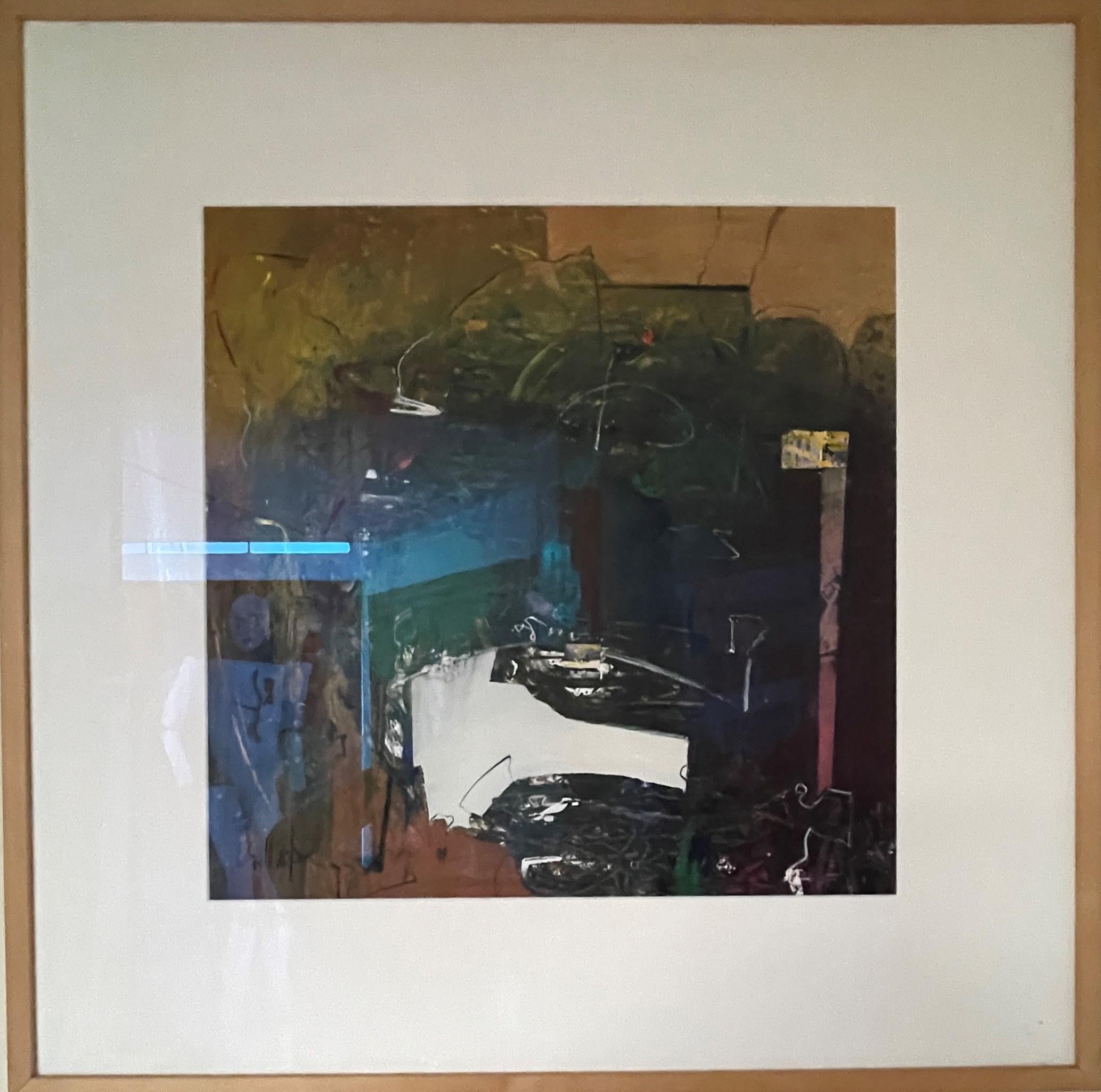 Sans titre II - Faites une offre ! - Gris Abstract Drawing par scott wilson