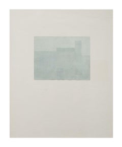 Ohne Titel, Abstraktion, italienische Kunst, Minimalismus, Landschaft, 1959