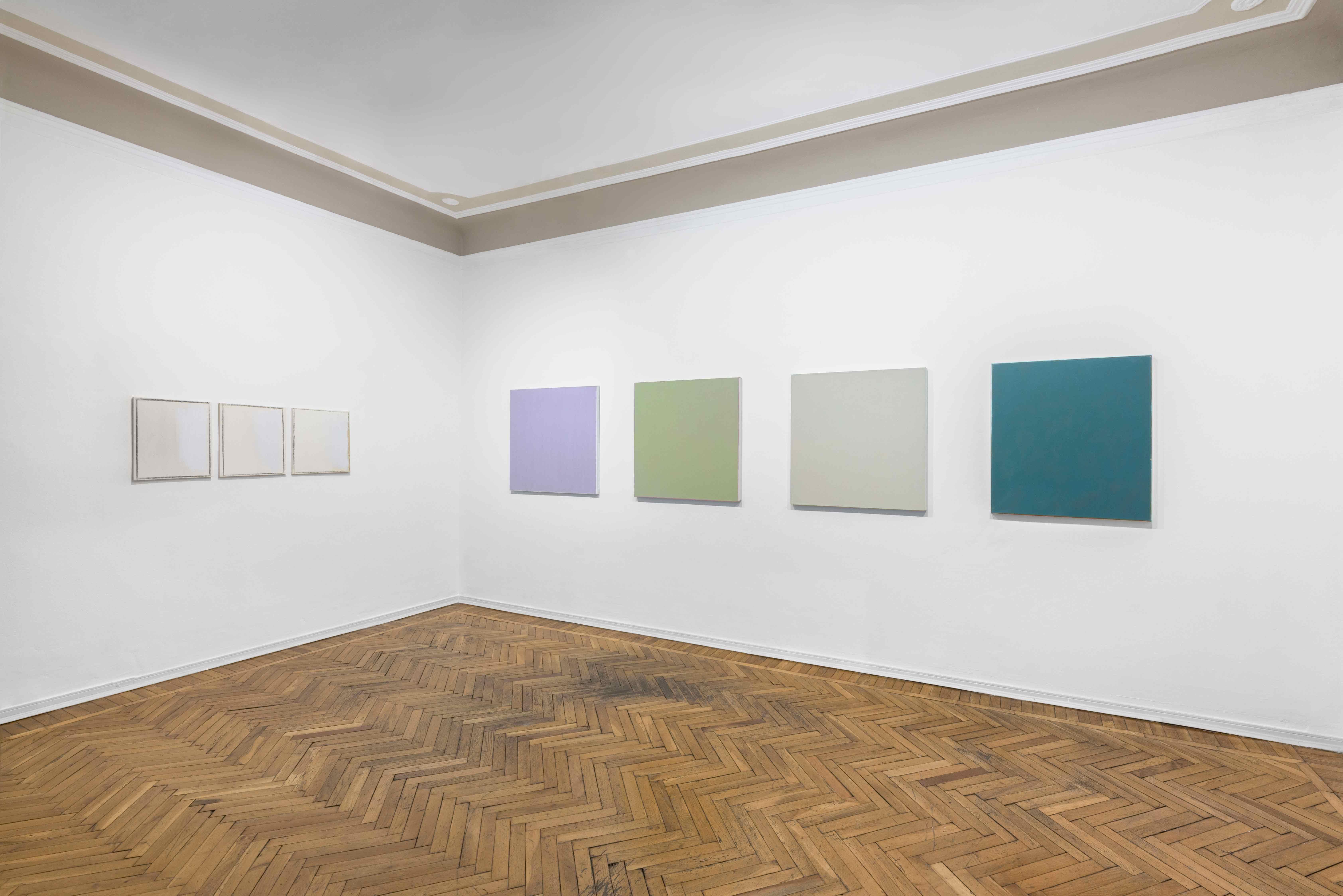 Technique mixte sur papier du maître de la Pittura Analitica Vincenzo Cecchini, de la série 