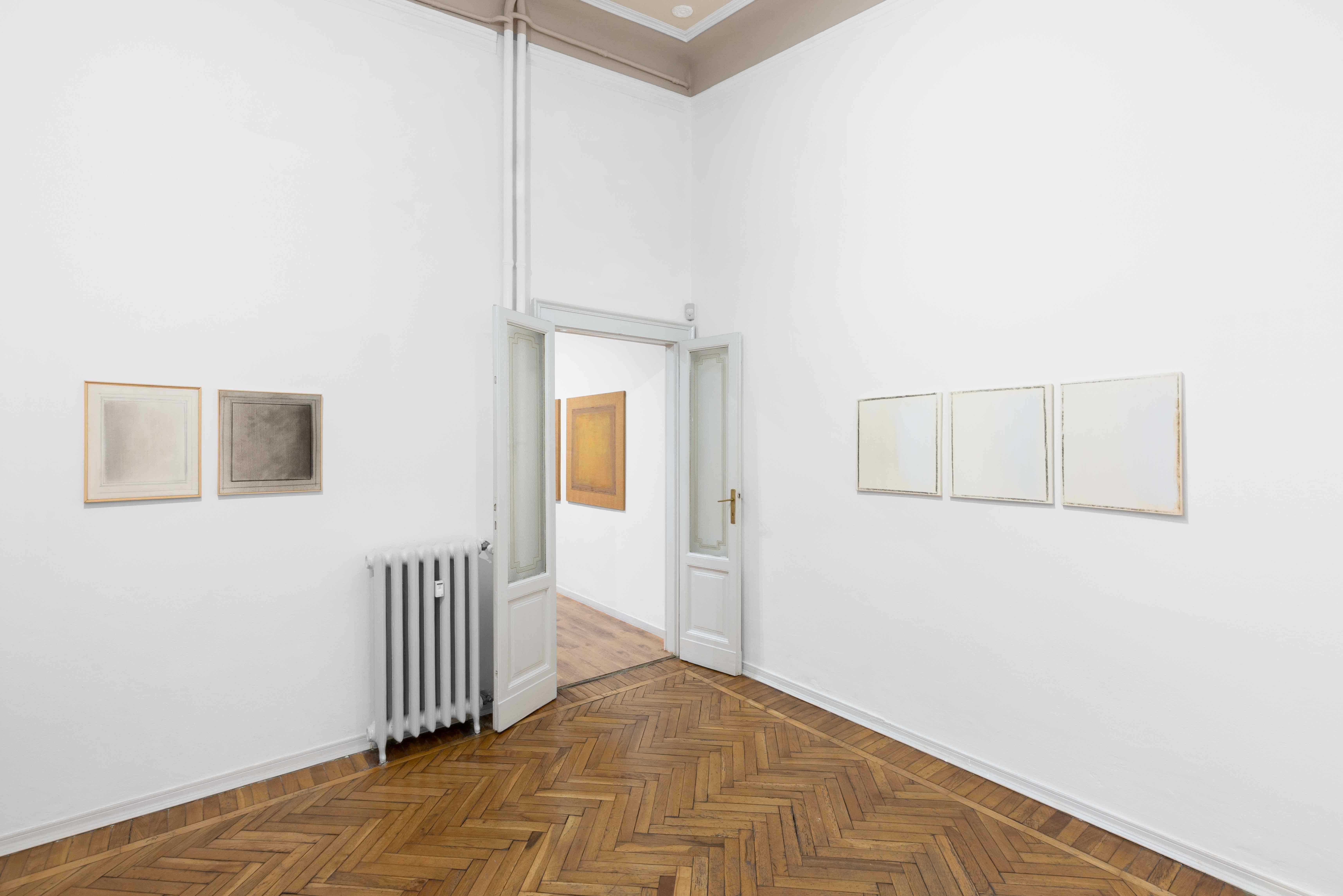 Sans titre, 1975, Analyse d'image, Technique sur carte - Abstrait Art par Vincenzo Cecchini