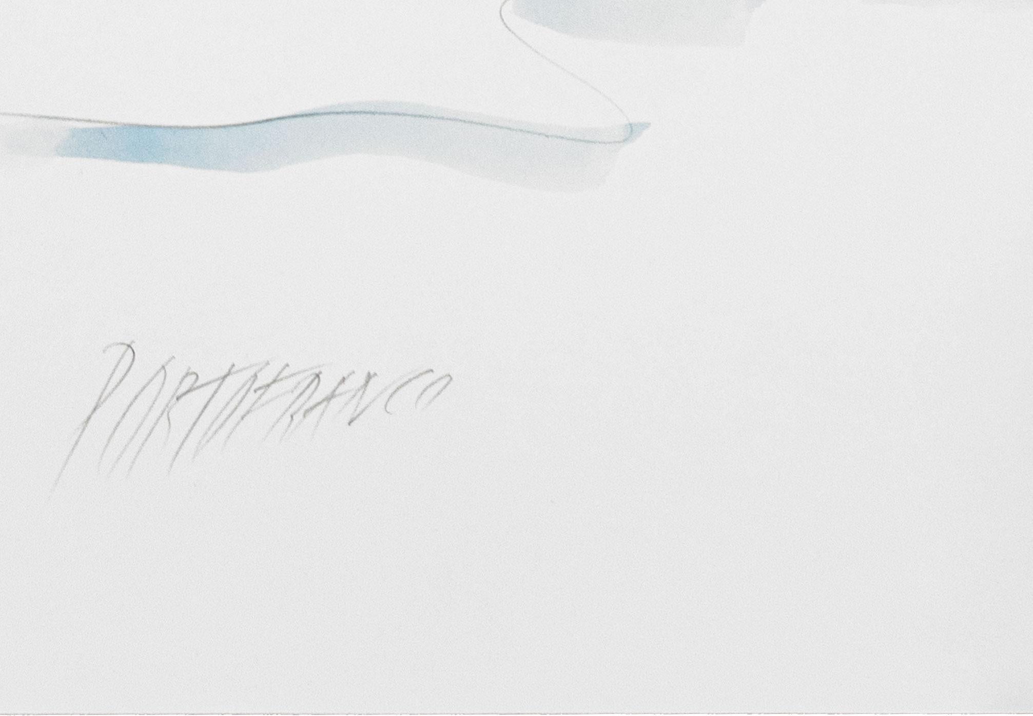 Senza Titolo, ca. 2000, Disegno su carta, Illustrazioni a penna, Acquerelli - Contemporary Art by Lisa Ponti
