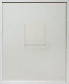Auf dem Platz, Abstraktion, italienische Kunst, Minimalismus 1972