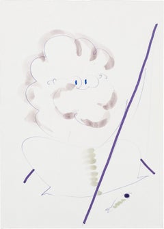 Senza Titolo, ca. 2000, Disegno su carta, Illustrazioni a penna, Acquerelli