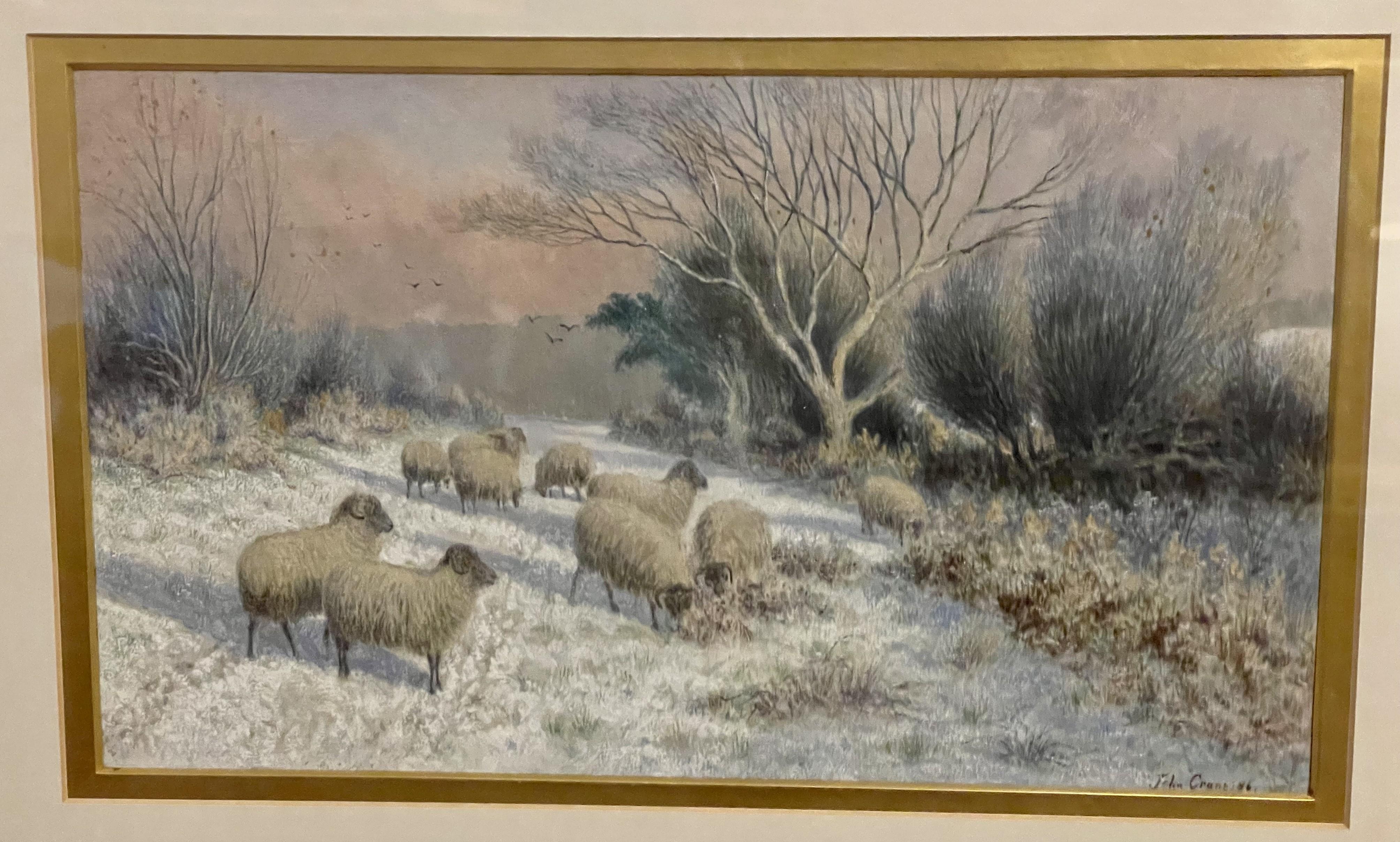 A Frosty Morning - Art by John Crane