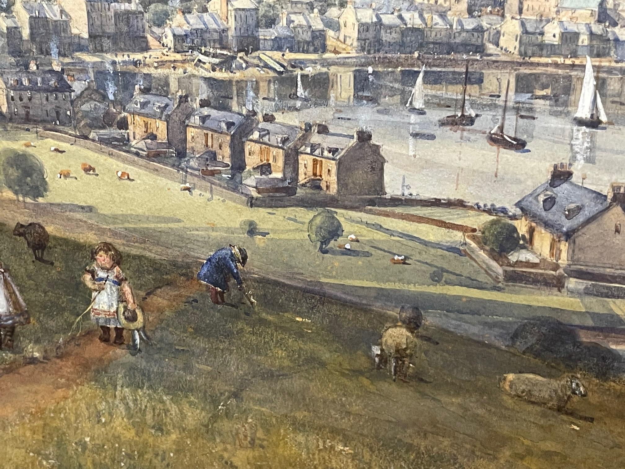 Dunoon, By Glasgow Scotland - Impressionist Art by Patrick Downie