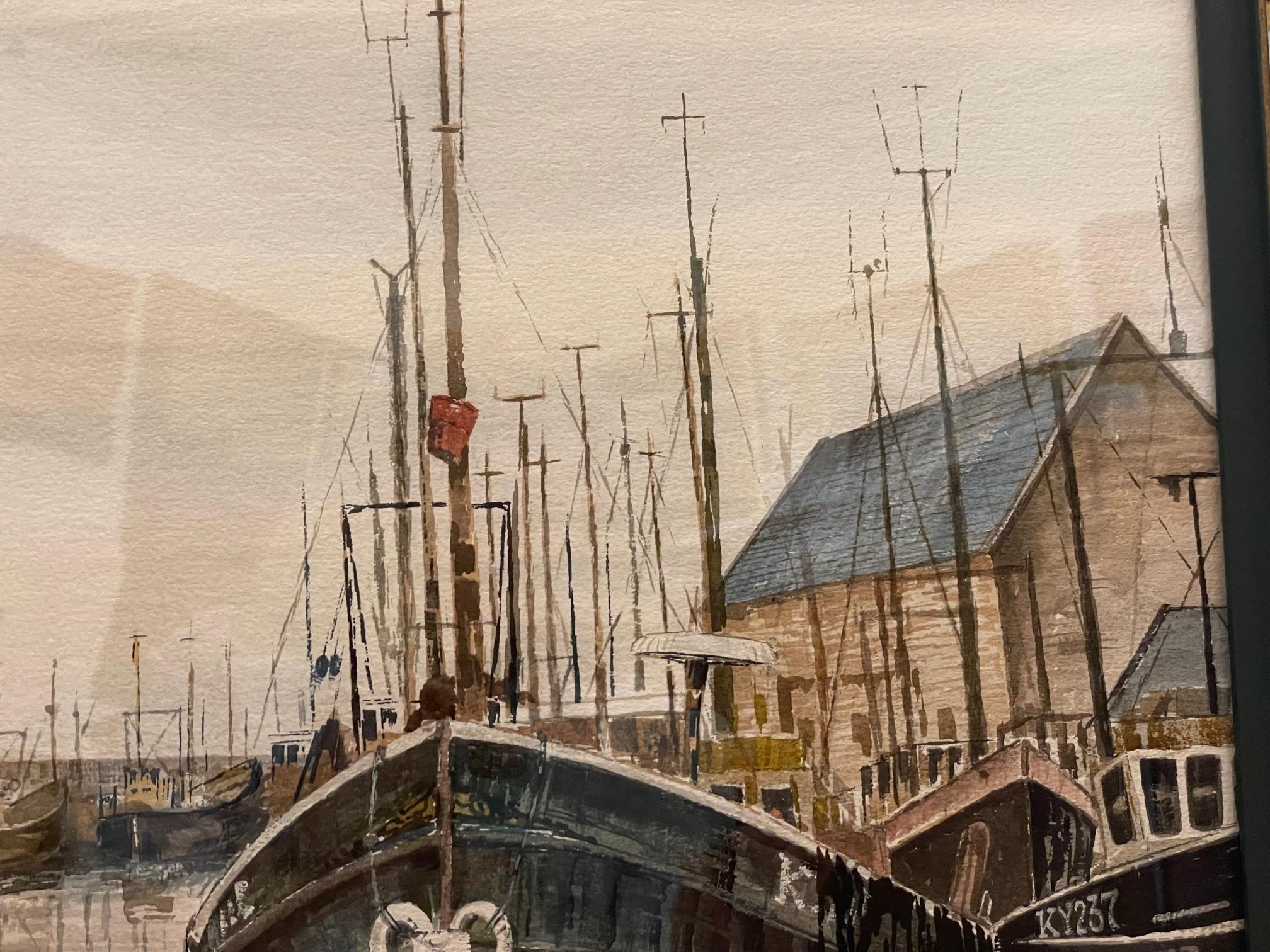 Pittenweem Harbor' Scozia di R. Stirling in vendita 2
