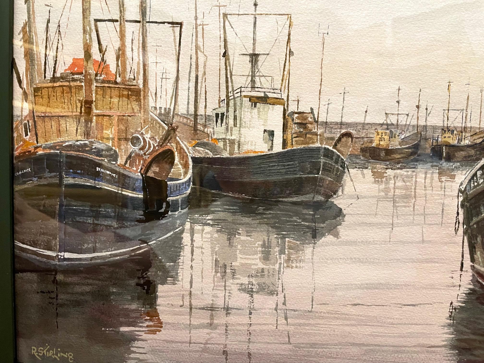 Pittenweem Harbor' Scozia di R. Stirling in vendita 4