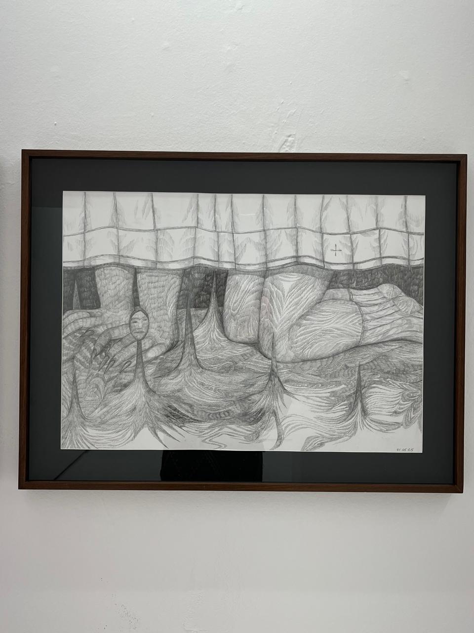 Un rideau - Art de Rusudan Khizanishvili