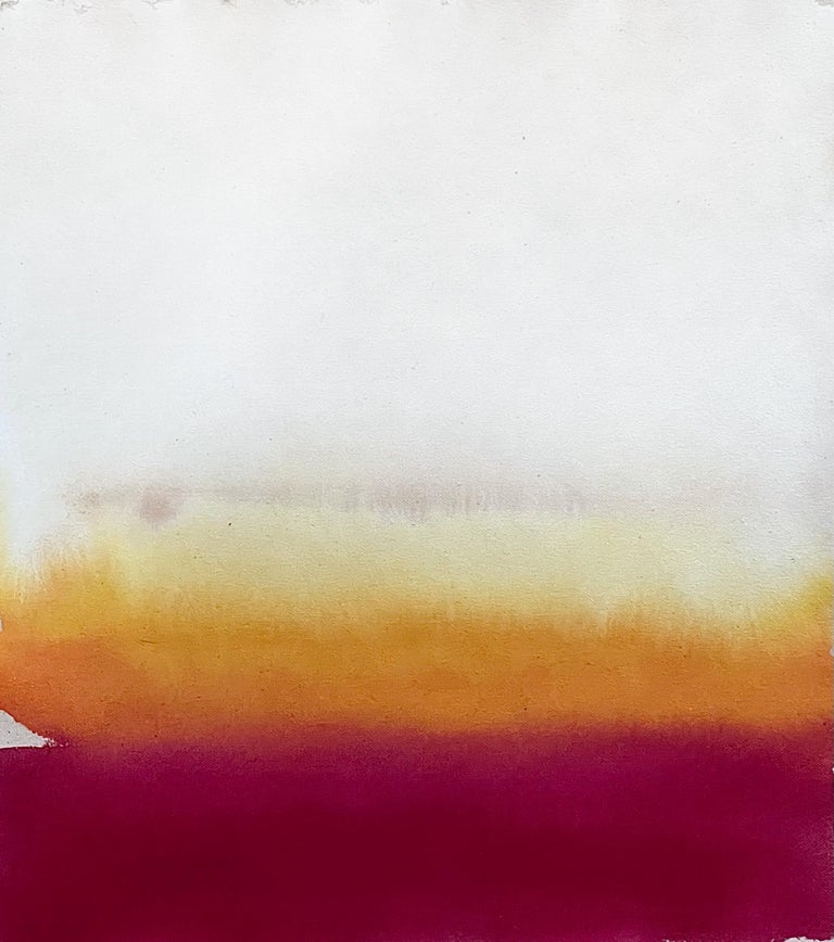 Bridgette Duran - Yellow, Orange Gradient Colorfield Painting For Sale ...