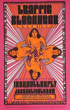 Fillmore East 1968 Traffic, Blue Cheer, Iron Butterfly original artwork