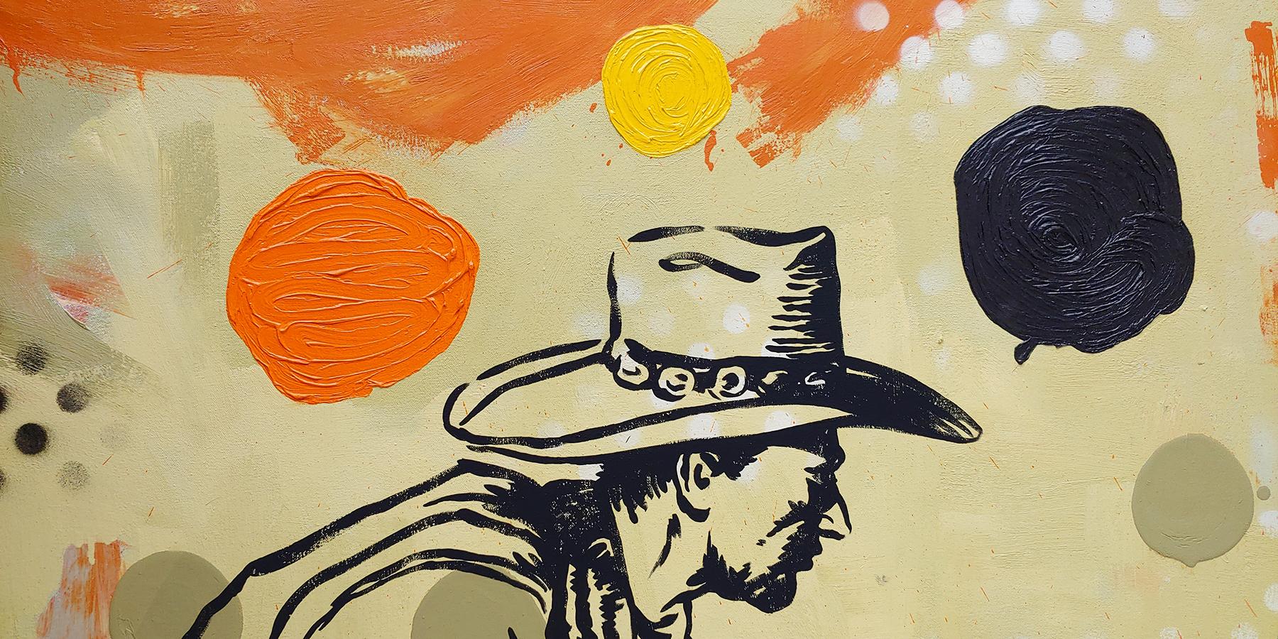 We are please to announce that we are now representing the Pop Art cowboy and cowgirl paintings of artist Matt Straub.  We at the gallery have been following his career and have been excited about his POP Western paintings for more than a decade and