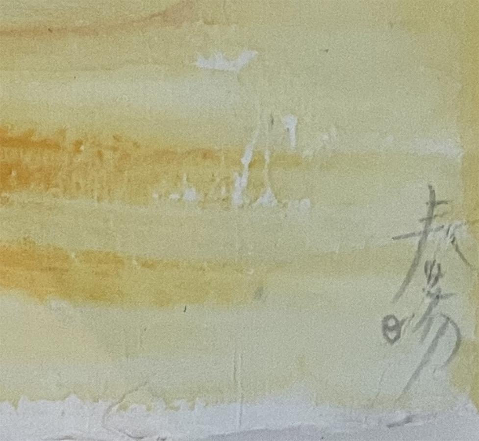 Expressionistisches figuratives Aquarellgemälde – Serie „The Horse Whisper No.2-25“  – Painting von Zhang Chunyang