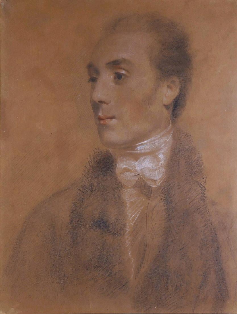 Portrait George Richmond - PORTRAIT D
un GENTLEMAN DANS UN PROFIL