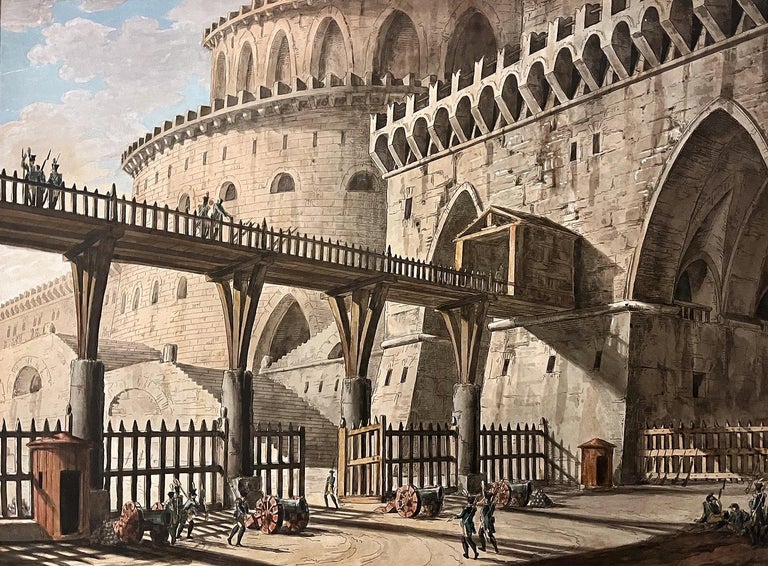 SOLDIERS BENEATH THE CASTEL SANT'ANGELO, ROME For Sale at 1stDibs
