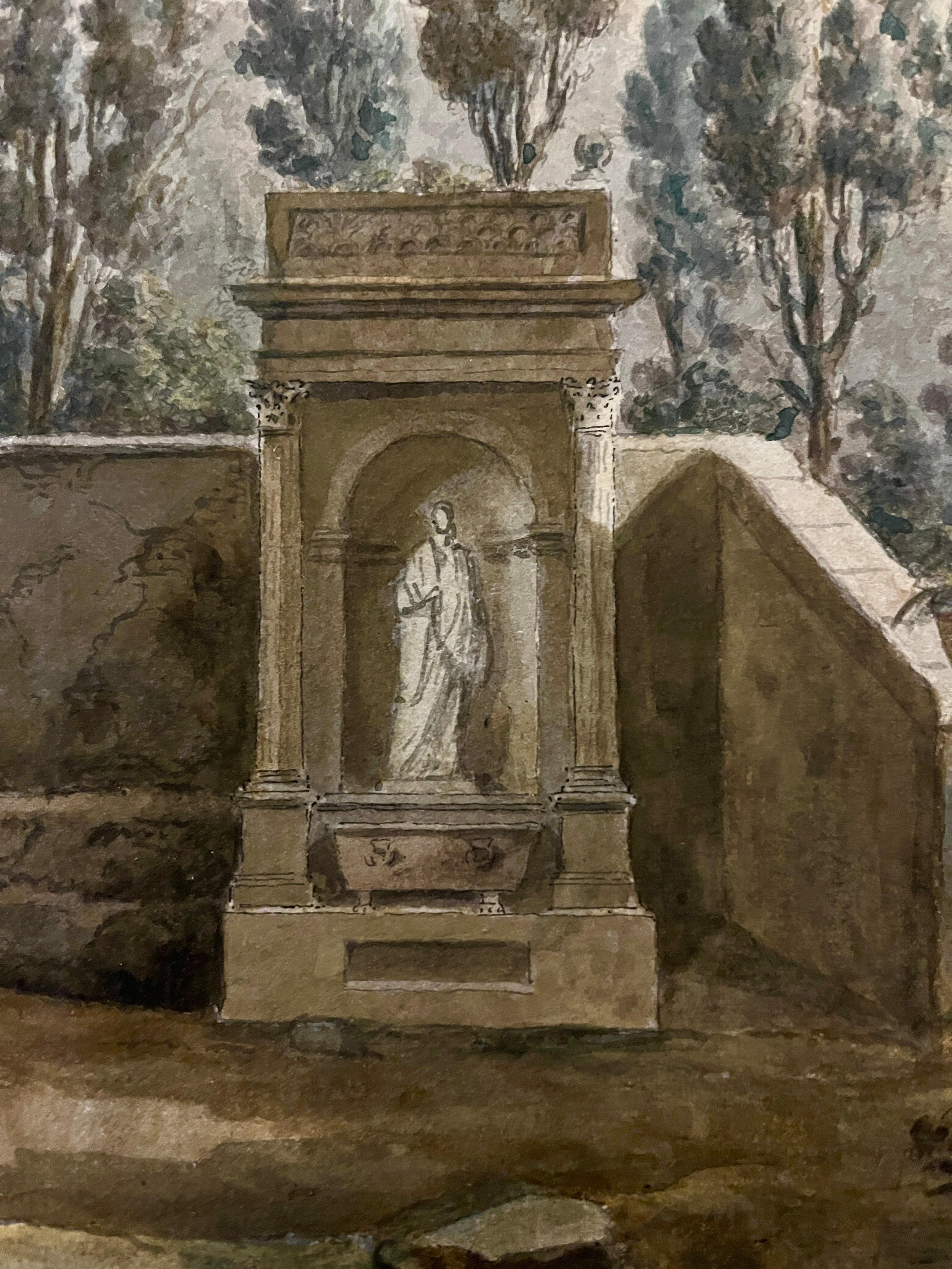 Die Gärten der Villa d'Este von Sunset, Tivoli im Angebot 2