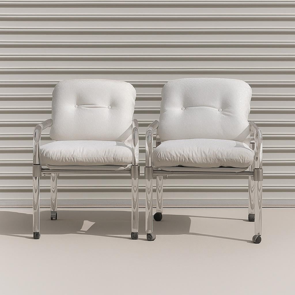 Pair of Pipe Line Series II Chairs - Art by Jeff Messerschmidt