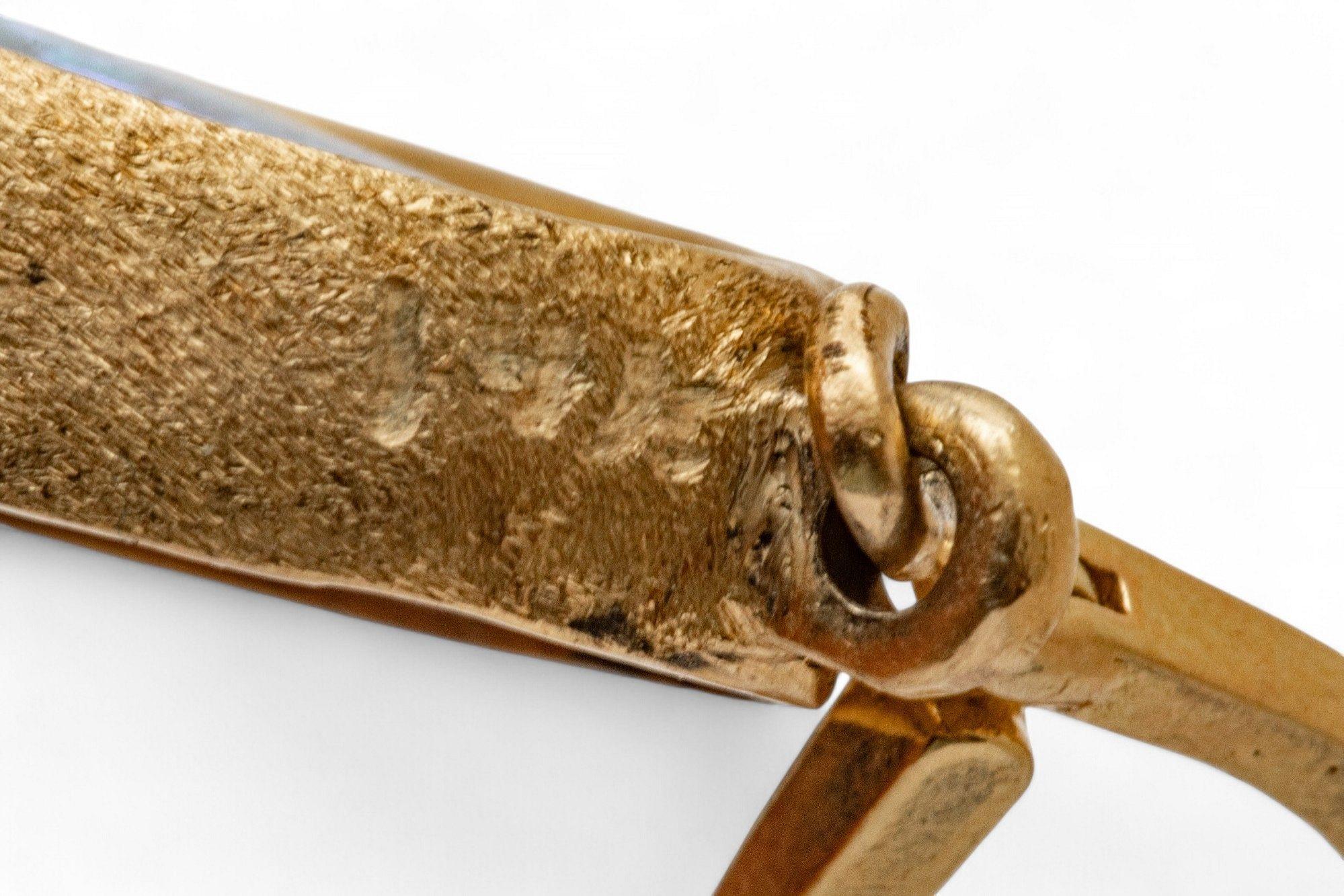 14K Gold And Opal Teardrop Pendant For Sale 1