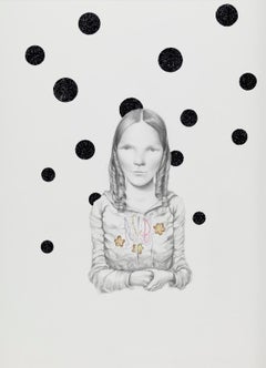 # 16 (18.09.2012 Ravenna/Milano) - Girl Woman Portrait Figurative Painting Paper