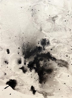 Original ink on Paper, Contemporary Abstract Expressionist