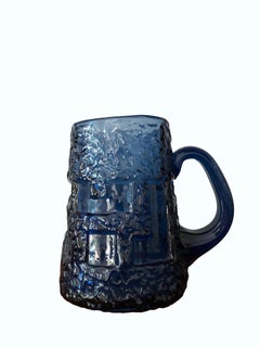 Cobalt blue mug for Ruda Glasbruk