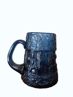 Cobalt blue mug for Ruda Glasbruk