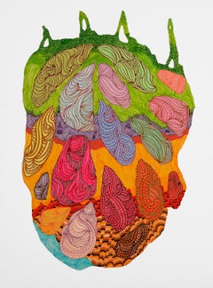 'Untitled (Dormancy)', Markers, pens, patterns, contemporary, abstract drawing