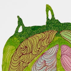 'Untitled (Dormancy)', Markers, pens, patterns, contemporary, abstract drawing