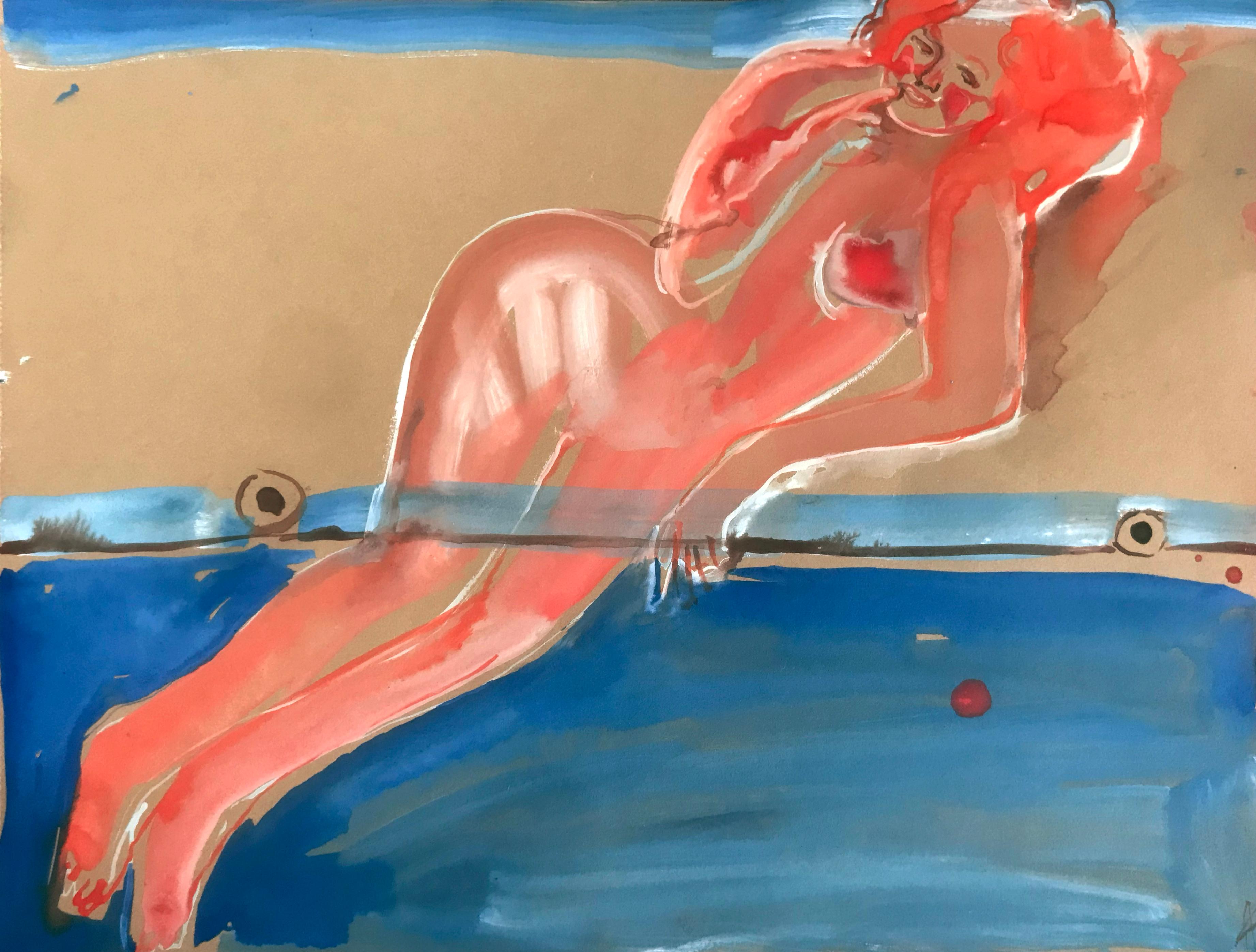 Nude de Anastasia Aureum - dibujo desnudo Daisy