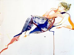 Paper Figurative Drawings and Watercolors