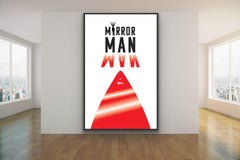 poster abstract Book Mirror Man by Ana K