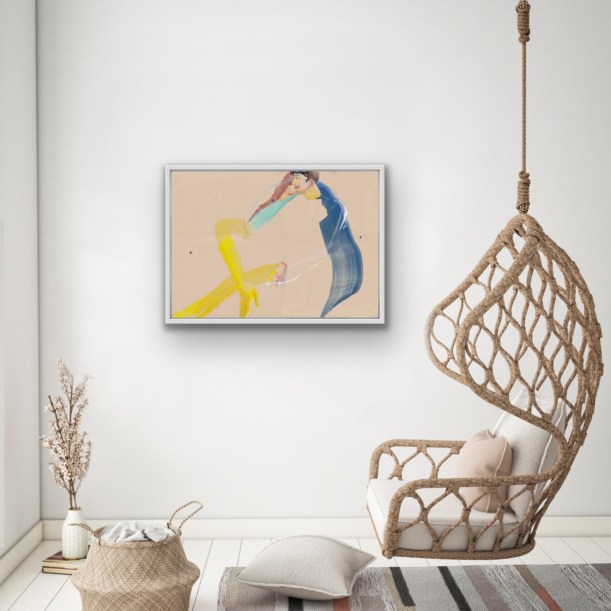 Portrait watercolor Andre For Sale 7