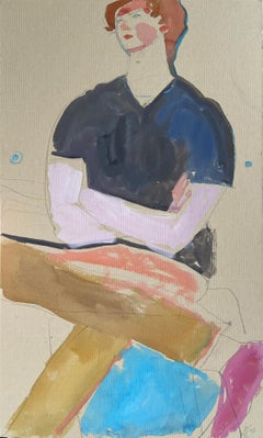 Portrait Drawings and Watercolors