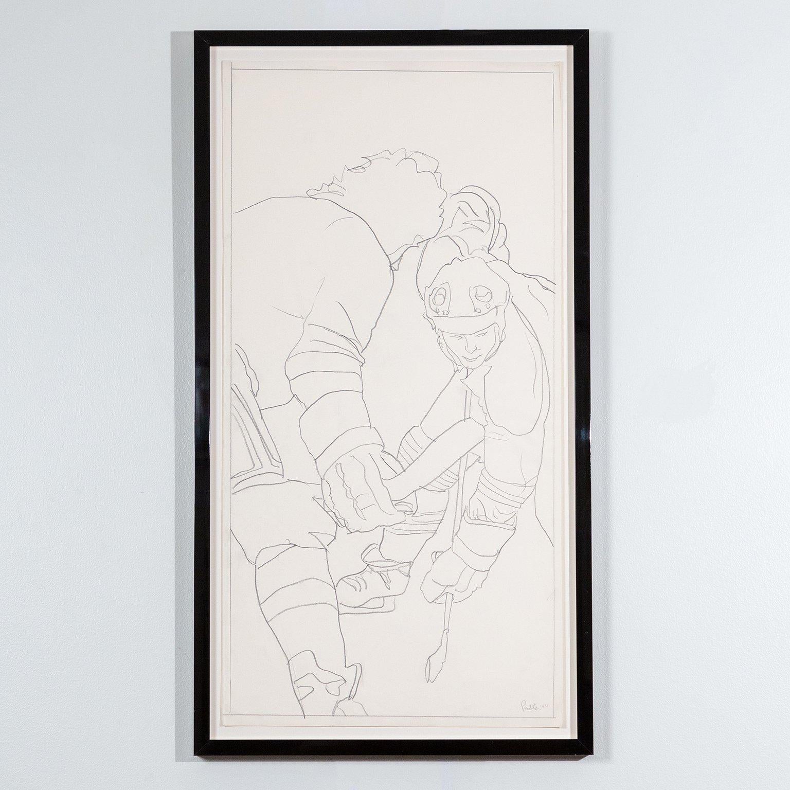Charles Pachter - Face Off For Sale at 1stDibs