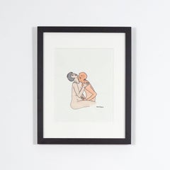 Vintage Untitled (Kissing Devil)