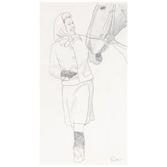 Reina con caballo