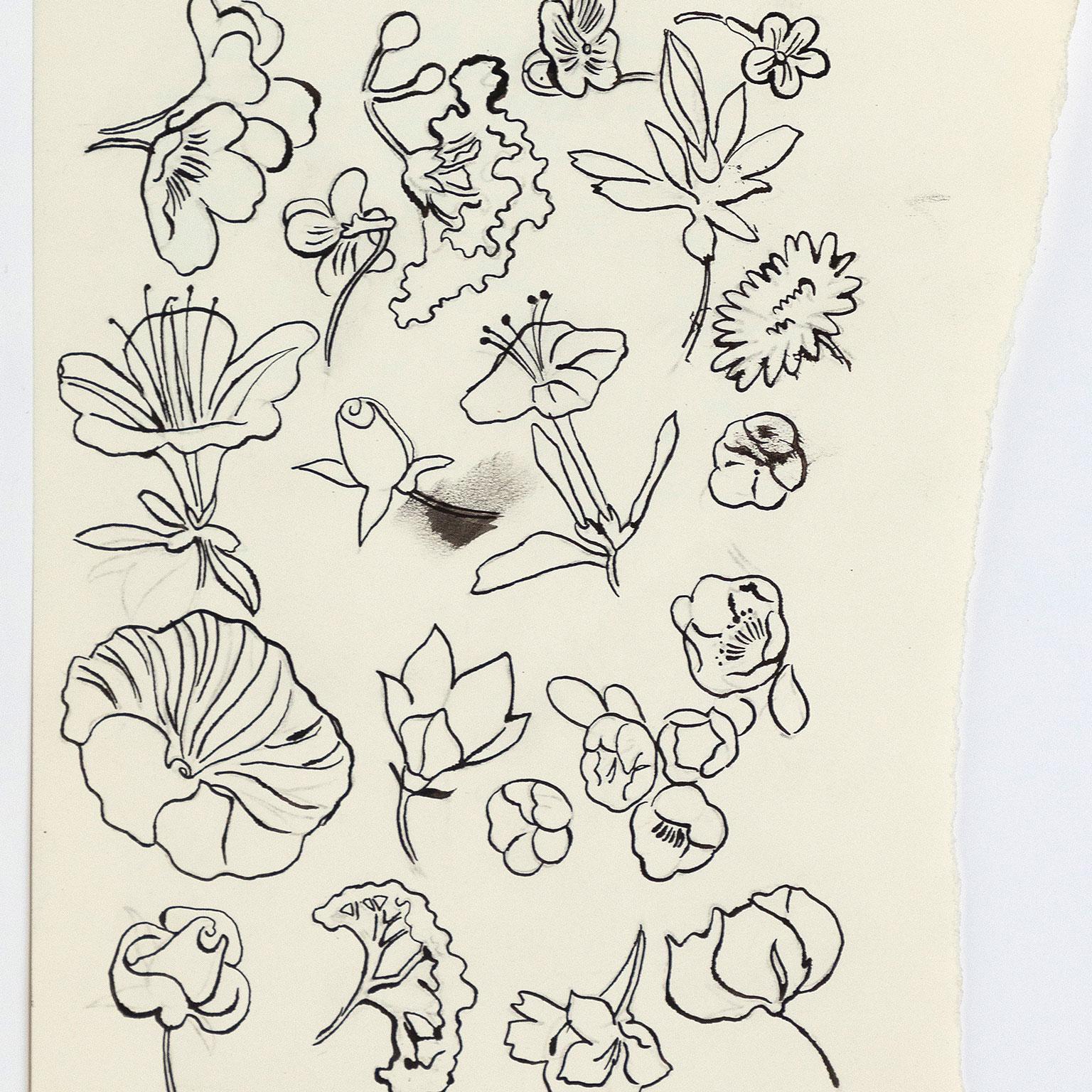 Blumenfamilie – Art von Andy Warhol