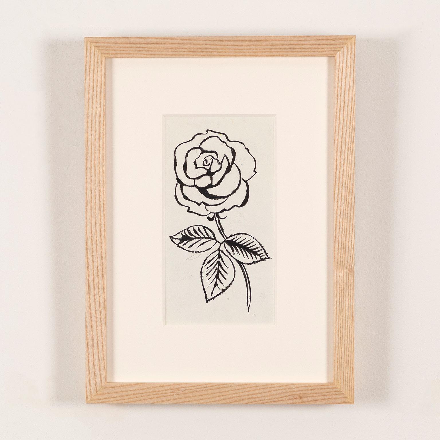 Andy Warhol Figurative Art – Rose
