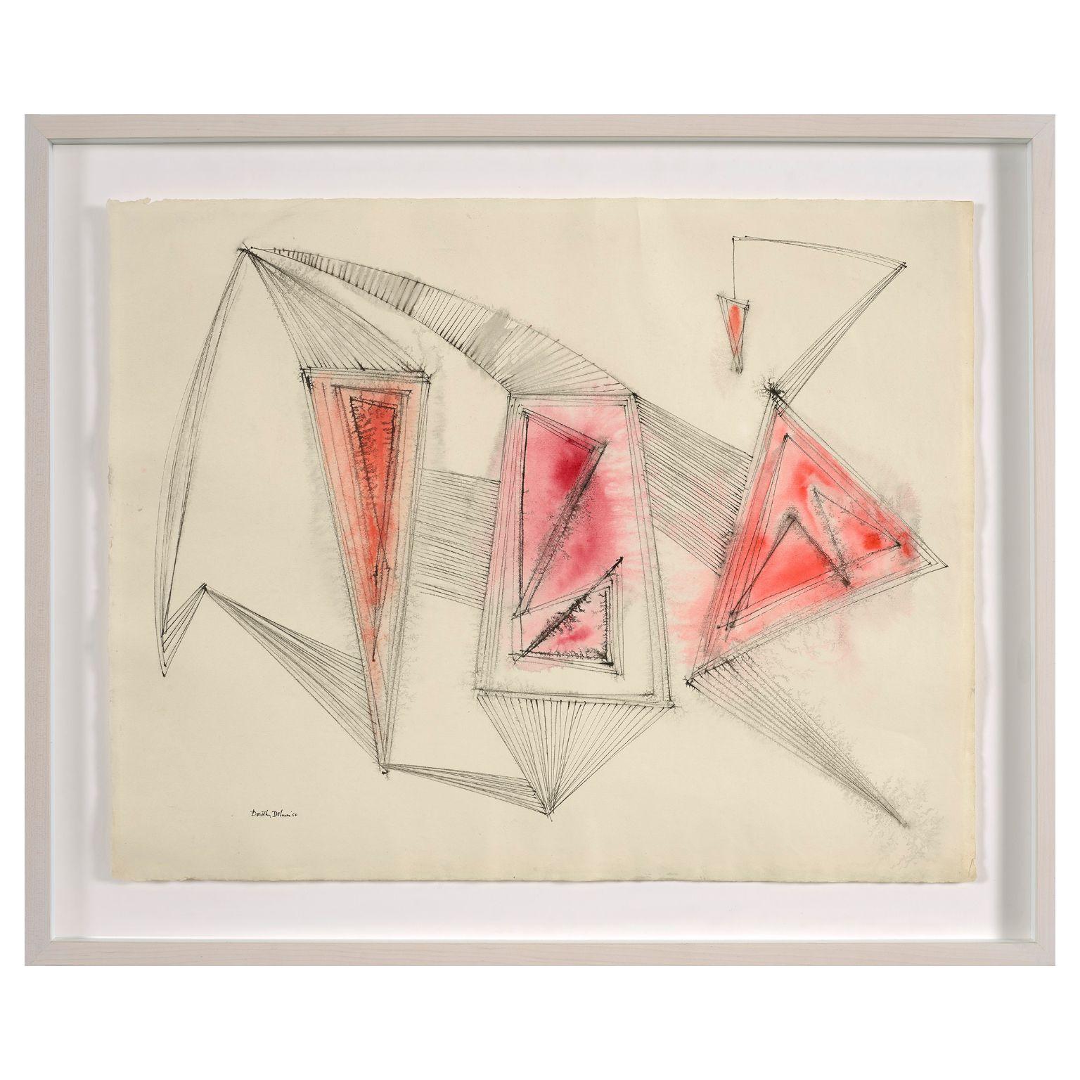 Abstract Drawing di Dorothy Dehner - Senza titolo - Marten