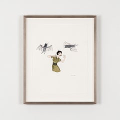 Figurative Zeichnungen und Aquarelle des 21. Jahrhunderts und der Gegenwart