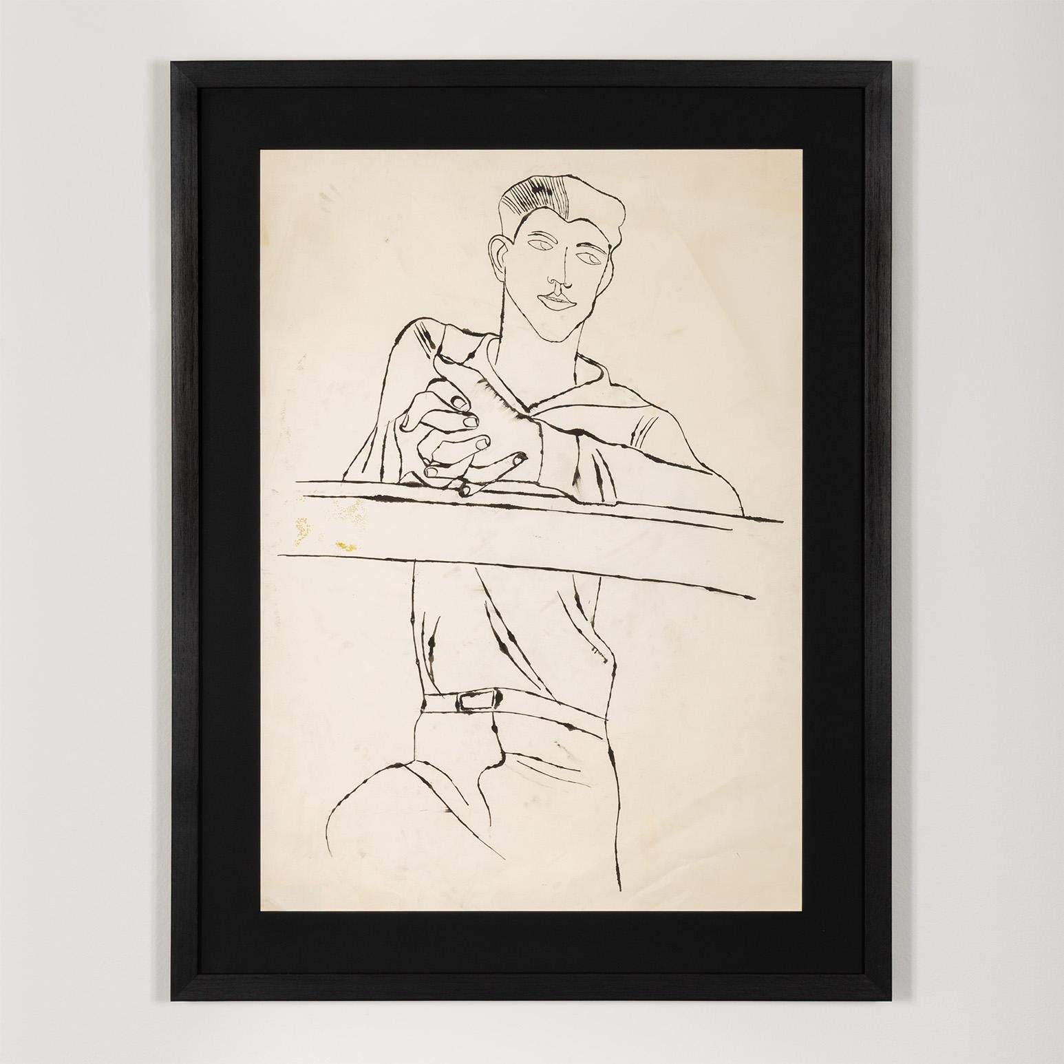 Andy Warhol Portrait - Sailor