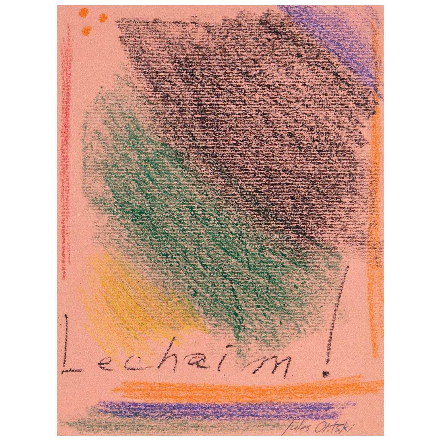 Lechaim! - Art by Jules Olitski