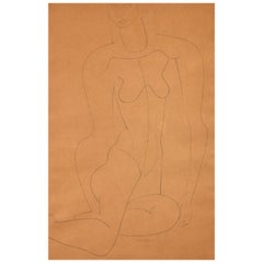 Seated Female Nude