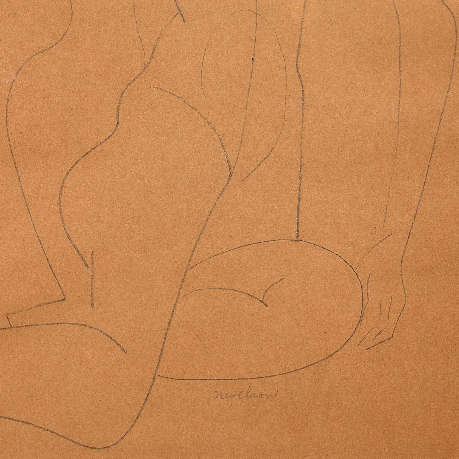 Seated Female Nude For Sale 3
