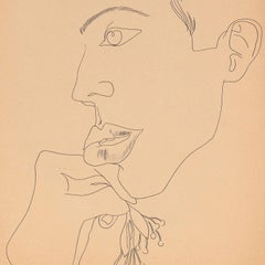 Young Man with Flower